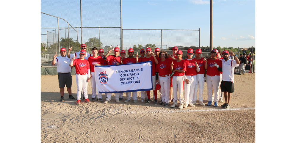 Senior Baseball Colorado Champions 2022