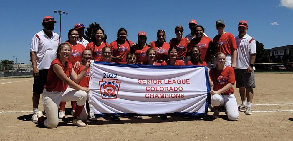 Senior Softball Colorado Champions 2022