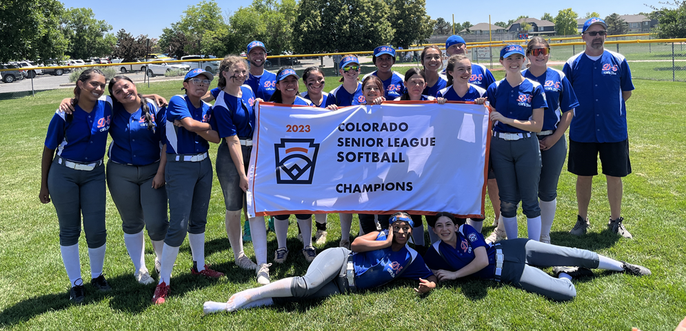 District 5 Softball Colorado Champions - Seniors Division 2023